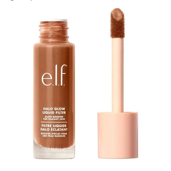 Brand New e.l.f. Halo Glow Liquid Filter Glow Booster #7 Deep-Rich - Picture 1 of 14